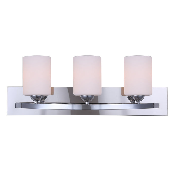 Canarm IVL370A03CH-O Three Light Vanity, Chrome