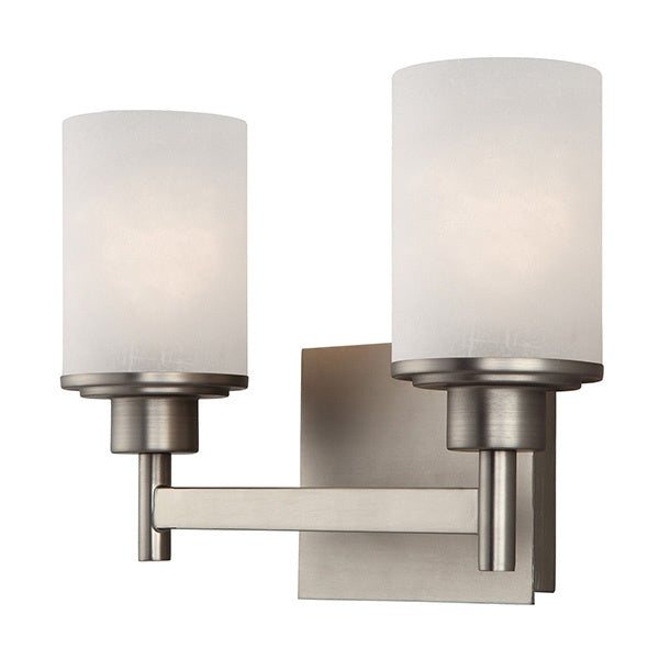 Canarm IVL408A02BN Two Light Vanity, Brushed Nickel