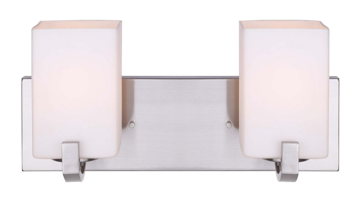 Canarm IVL422A02BN Two Light Vanity, Brushed Nickel