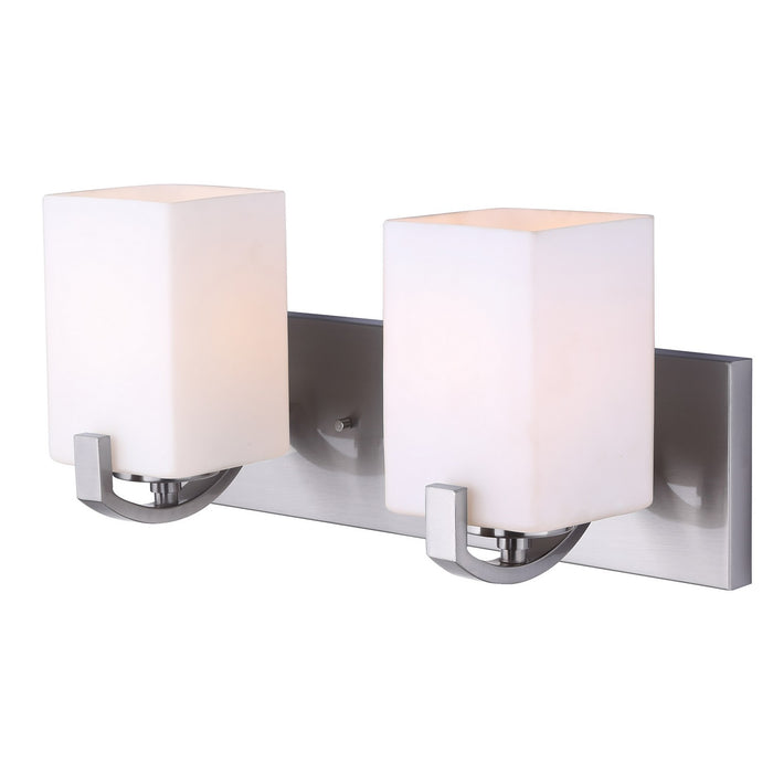 Canarm IVL422A02BN Two Light Vanity, Brushed Nickel