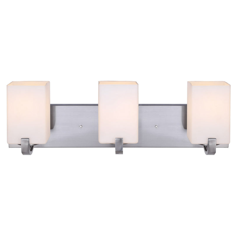 Canarm IVL422A03BN Three Light Vanity, Brushed Nickel
