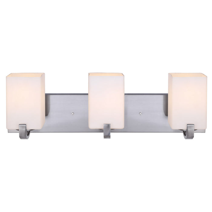 Canarm IVL422A03BN Three Light Vanity, Brushed Nickel