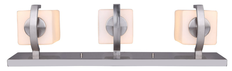 Canarm IVL422A03BN Three Light Vanity, Brushed Nickel