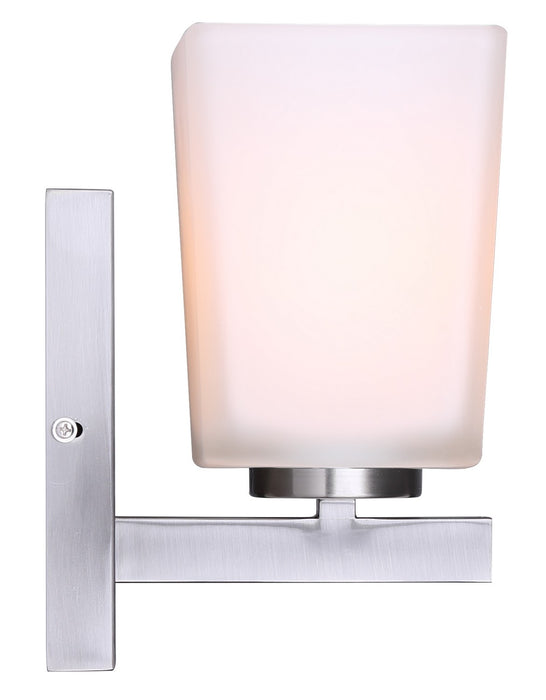 Canarm IVL472A01BN One Light Vanity, Brushed Nickel