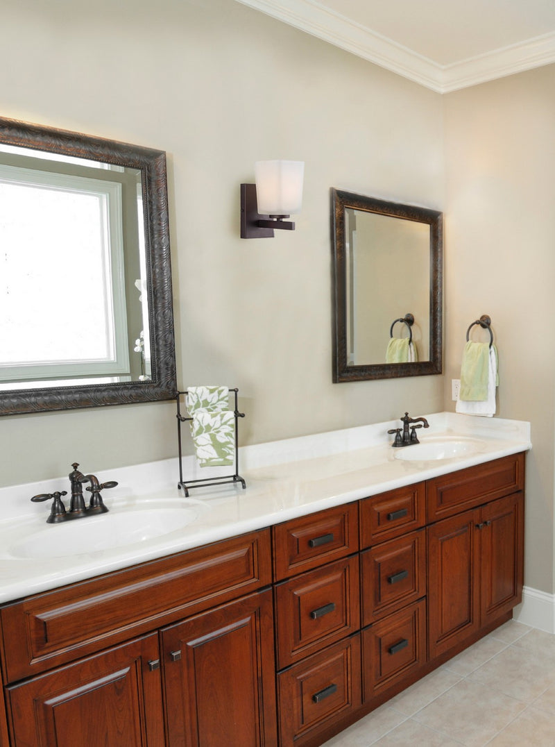 Canarm IVL472A01ORB One Light Vanity, Oil Rubbed Bronze