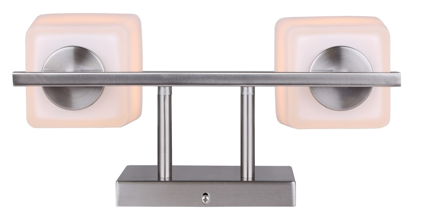 Canarm IVL472A02BN Two Light Vanity, Brushed Nickel