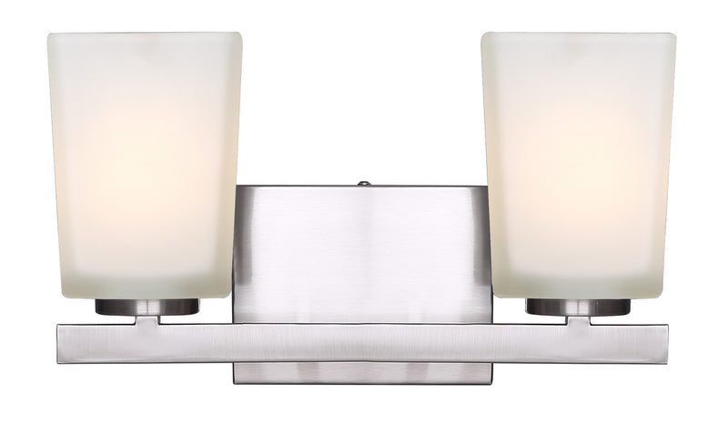 Canarm IVL472A02BN Two Light Vanity, Brushed Nickel