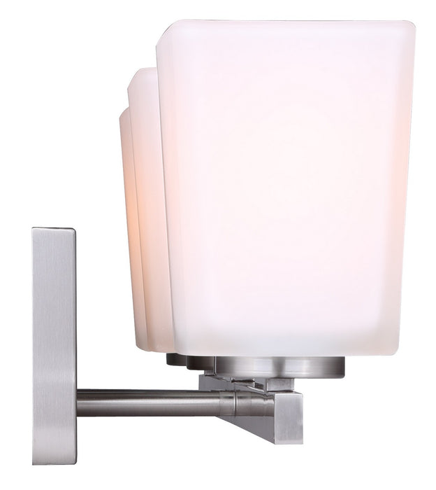 Canarm IVL472A03BN Three Light Vanity, Brushed Nickel