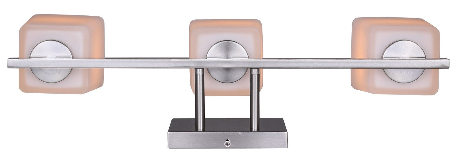 Canarm IVL472A03BN Three Light Vanity, Brushed Nickel