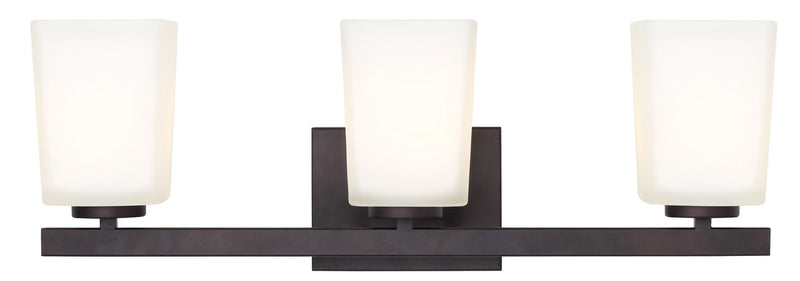 Canarm IVL472A03ORB Three Light Vanity, Oil Rubbed Bronze
