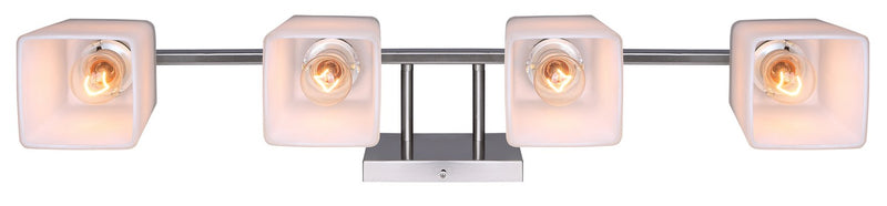 Canarm IVL472A04BN Four Light Vanity, Brushed Nickel