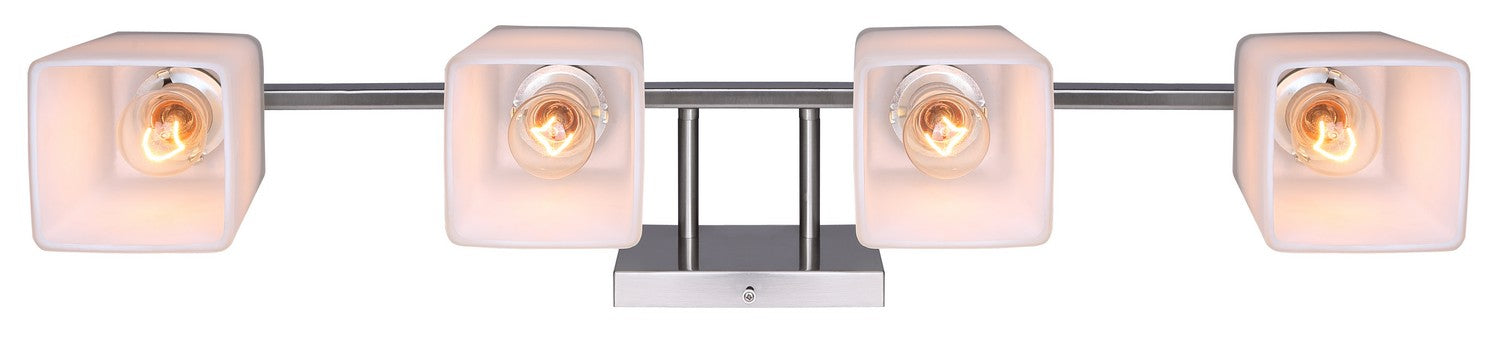 Canarm IVL472A04BN Four Light Vanity, Brushed Nickel