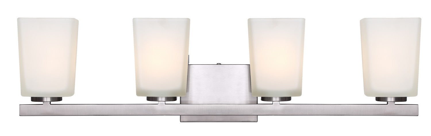 Canarm IVL472A04BN Four Light Vanity, Brushed Nickel