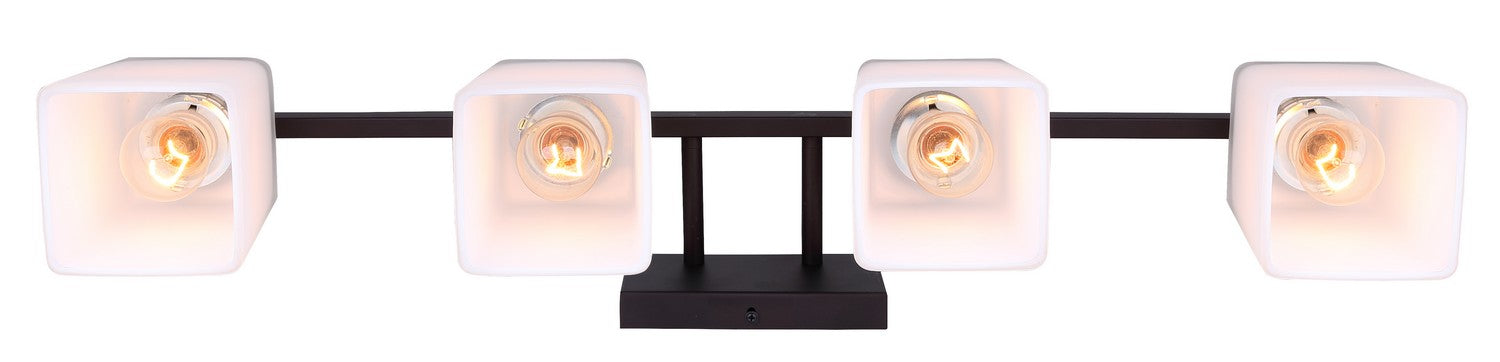 Canarm IVL472A04ORB Four Light Vanity, Oil Rubbed Bronze