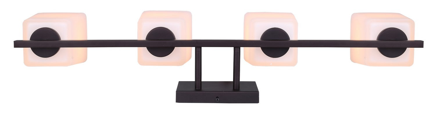 Canarm IVL472A04ORB Four Light Vanity, Oil Rubbed Bronze