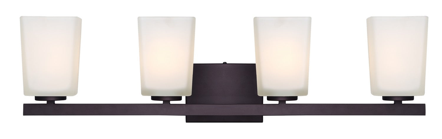Canarm IVL472A04ORB Four Light Vanity, Oil Rubbed Bronze