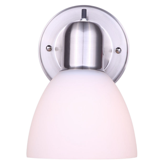 Canarm IWF084BN One Light Wall Sconce, Brushed Nickel