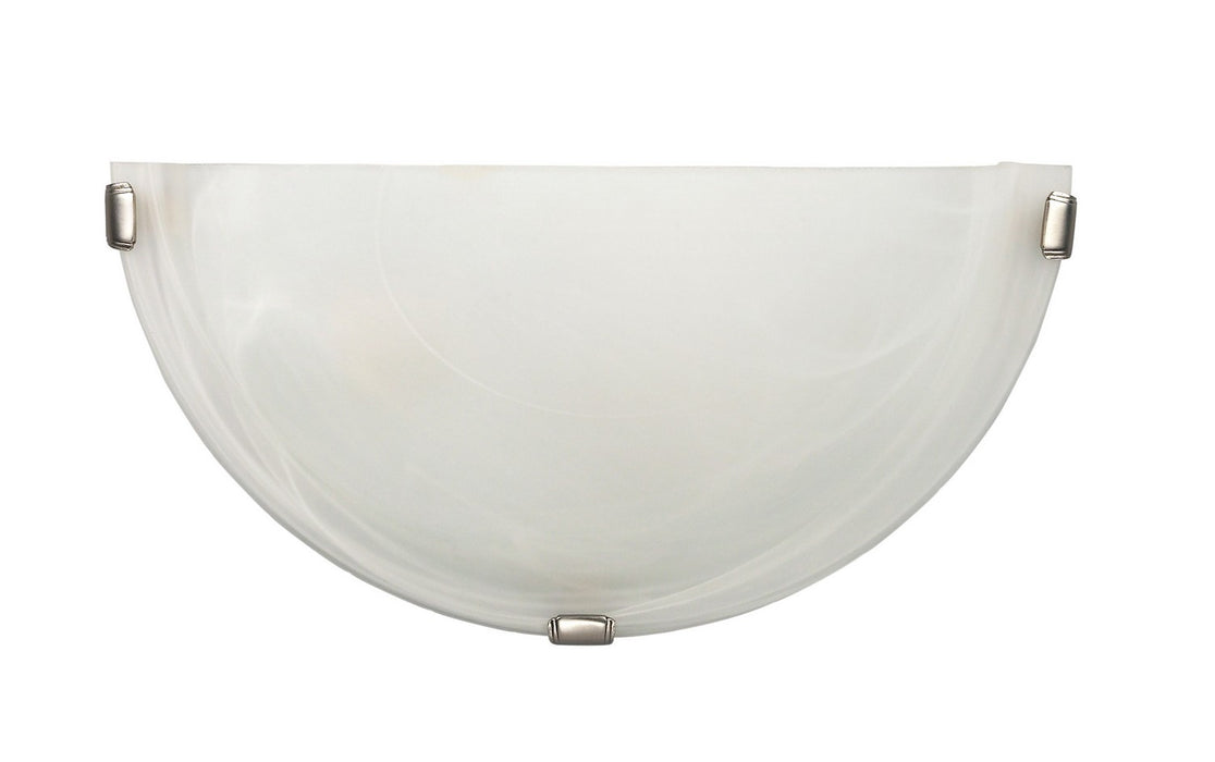 Canarm IWL150B12BPT One Light Wall Sconce, Brushed Pewter