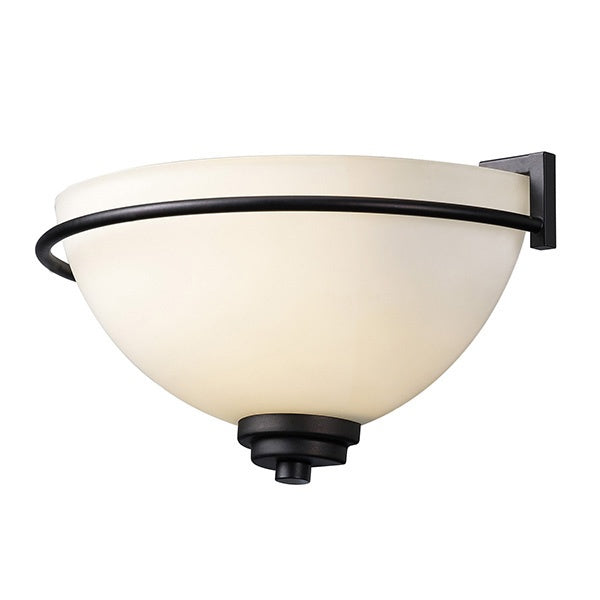 Canarm IWL421A01ORB One Light Wall Sconce, Oil Rubbed Bronze