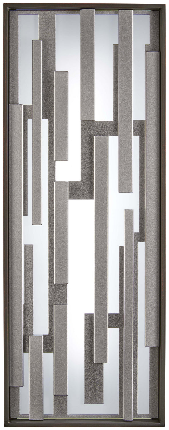 George Kovacs P1272-650-L LED Pocket, Bronze W/Silver