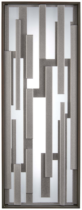 George Kovacs P1272-650-L LED Pocket, Bronze W/Silver