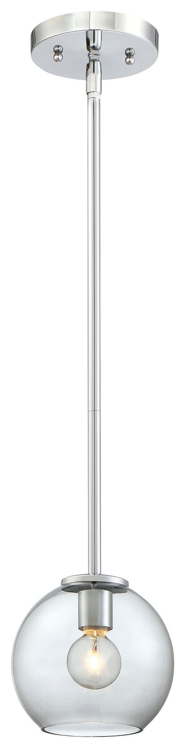 George Kovacs P1840-077 One Light Mini Pendant, Chrome