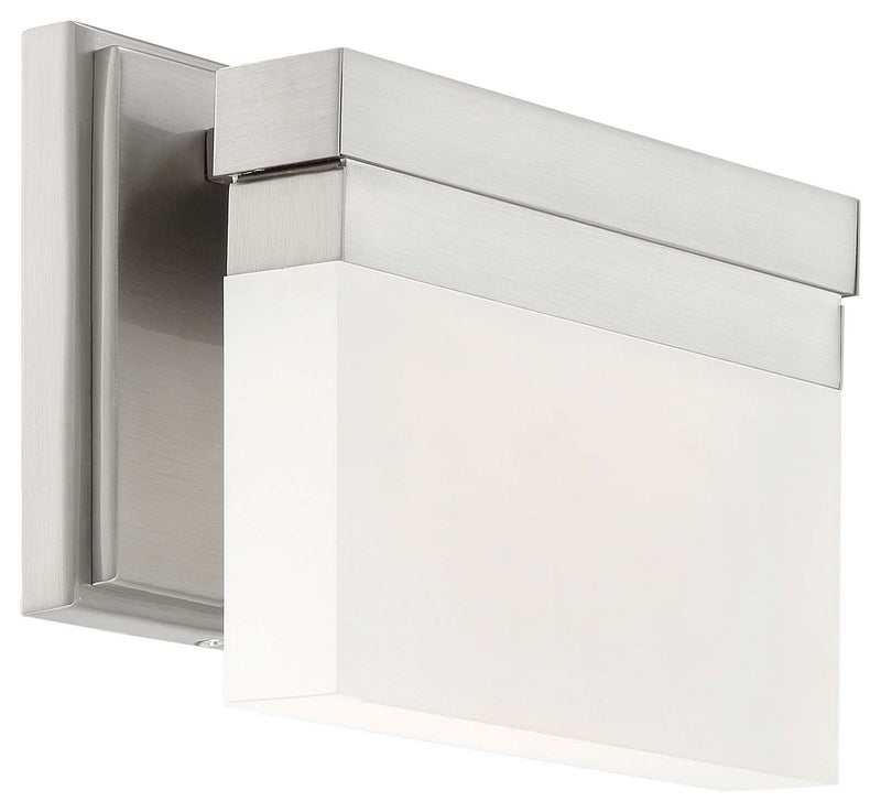George Kovacs P5721-084-L LED Wall Sconce, Brushed Nickel