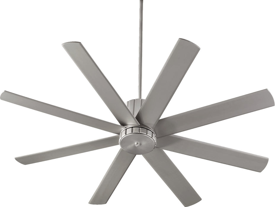 Quorum 96608-65 60" Ceiling Fan, Satin Nickel