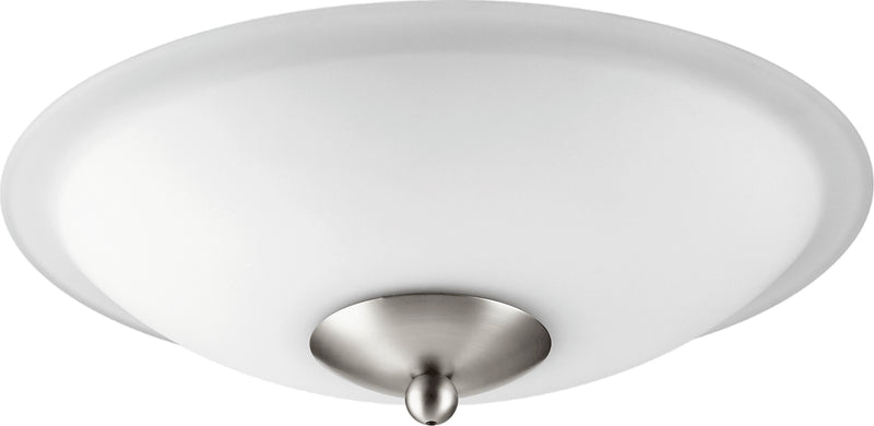 Quorum 1180-865 LED Fan Light Kit, Satin Nickel w/ Satin Opal