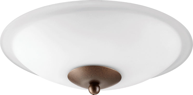 Quorum 1180-886 LED Fan Light Kit, Oiled Bronze w/ Satin Opal