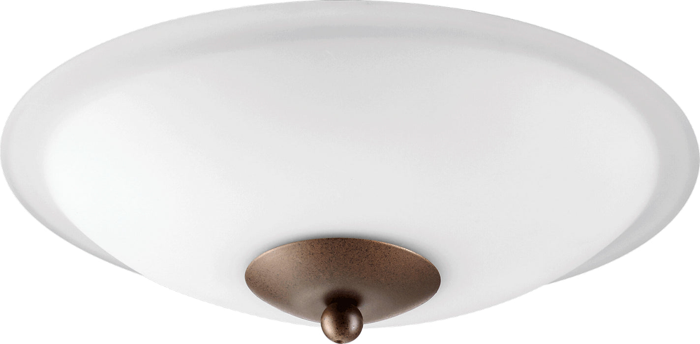 Quorum 1180-886 LED Fan Light Kit, Oiled Bronze w/ Satin Opal