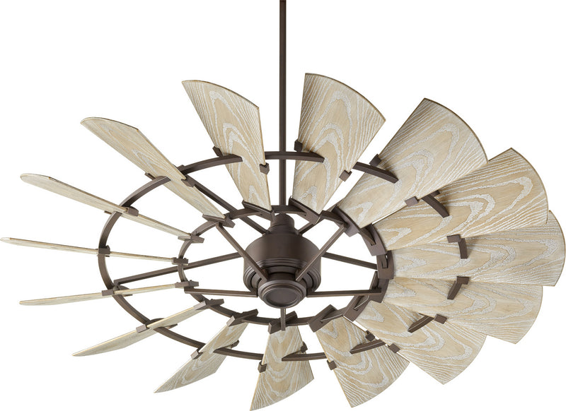 Quorum 196015-86 60"Patio Fan, Oiled Bronze
