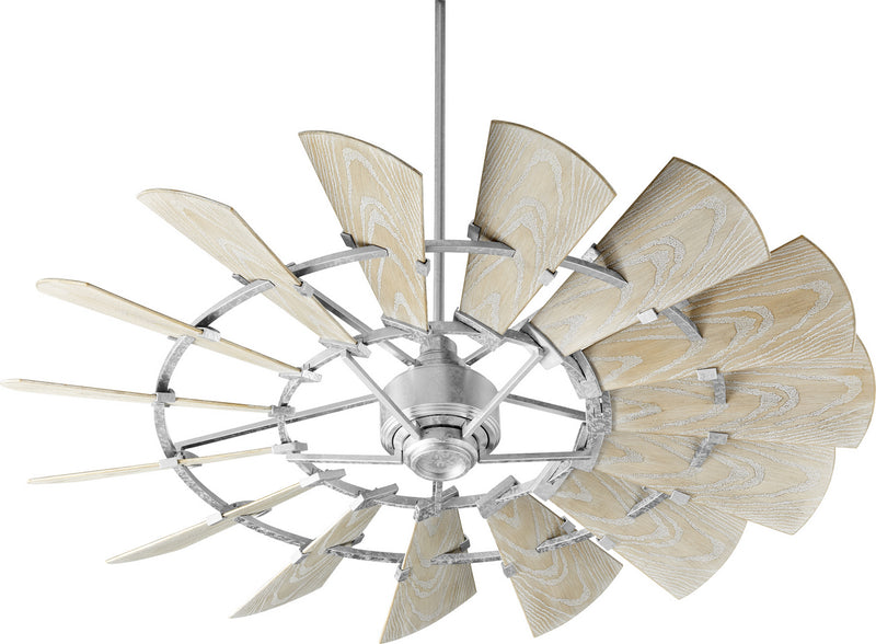Quorum 196015-9 60"Patio Fan, Galvanized