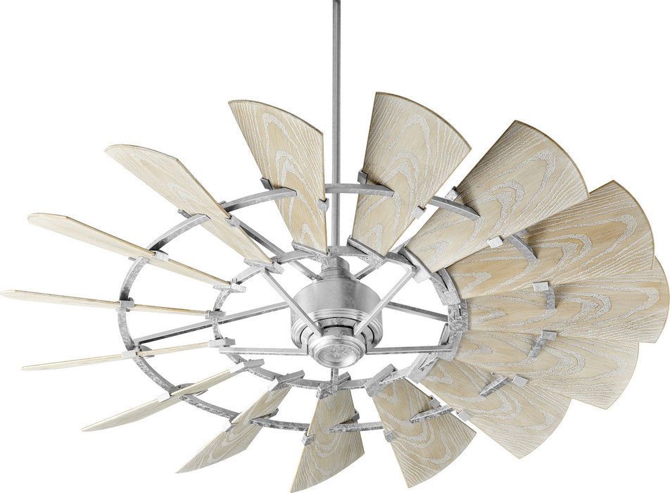 Quorum 196015-9 60"Patio Fan, Galvanized