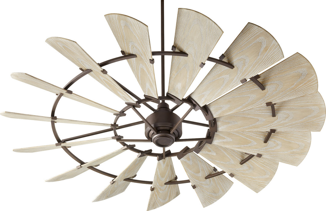 Quorum 197215-86 72"Patio Fan, Oiled Bronze