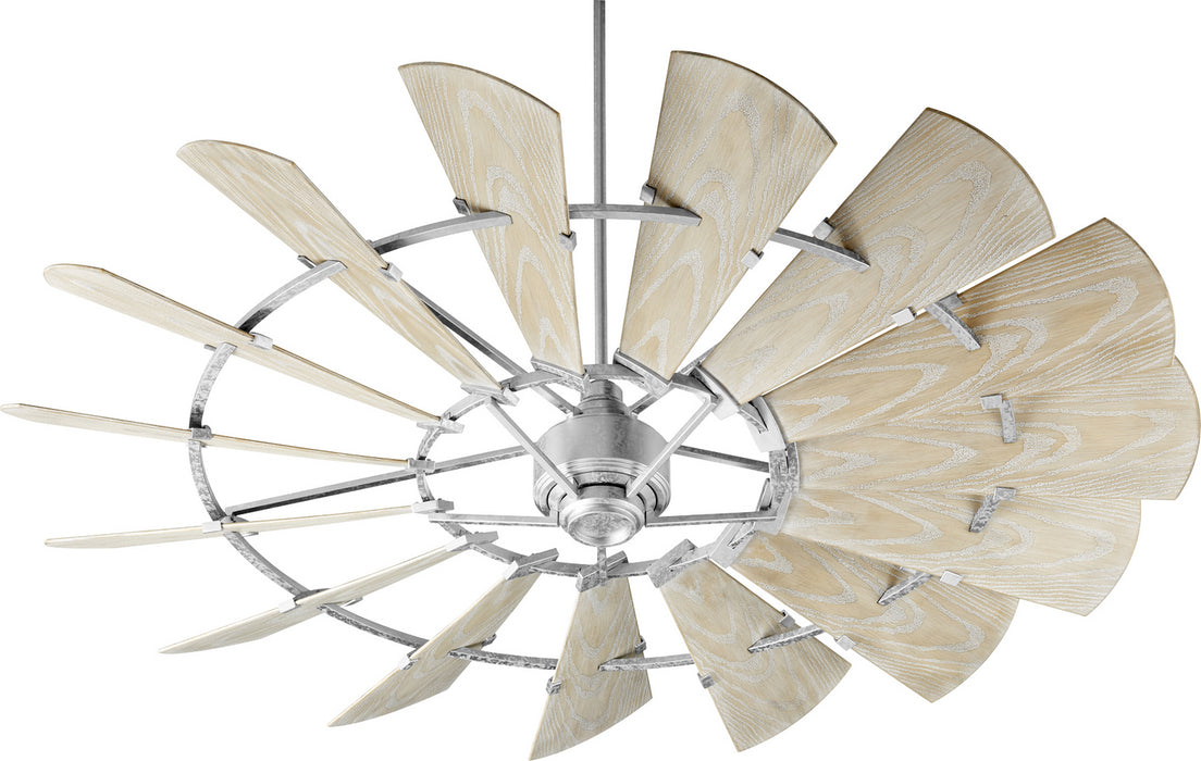 Quorum 197215-9 72"Patio Fan, Galvanized