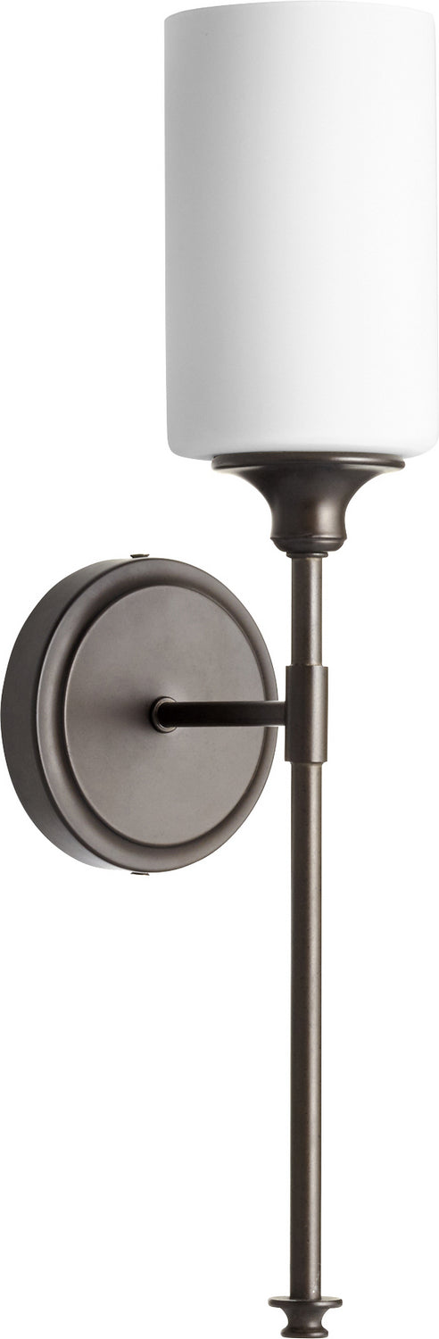 Quorum 5309-1-86 One Light Wall Mount, Oiled Bronze