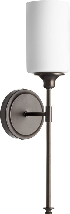 Quorum 5309-1-86 One Light Wall Mount, Oiled Bronze