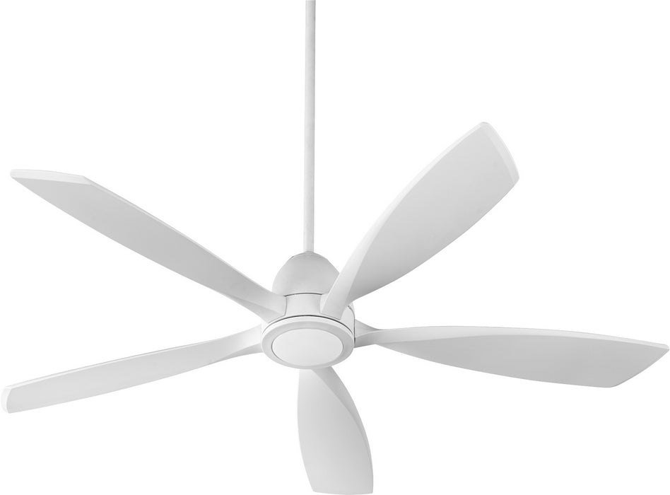 Quorum 66565-8 56" Ceiling Fan, Studio White