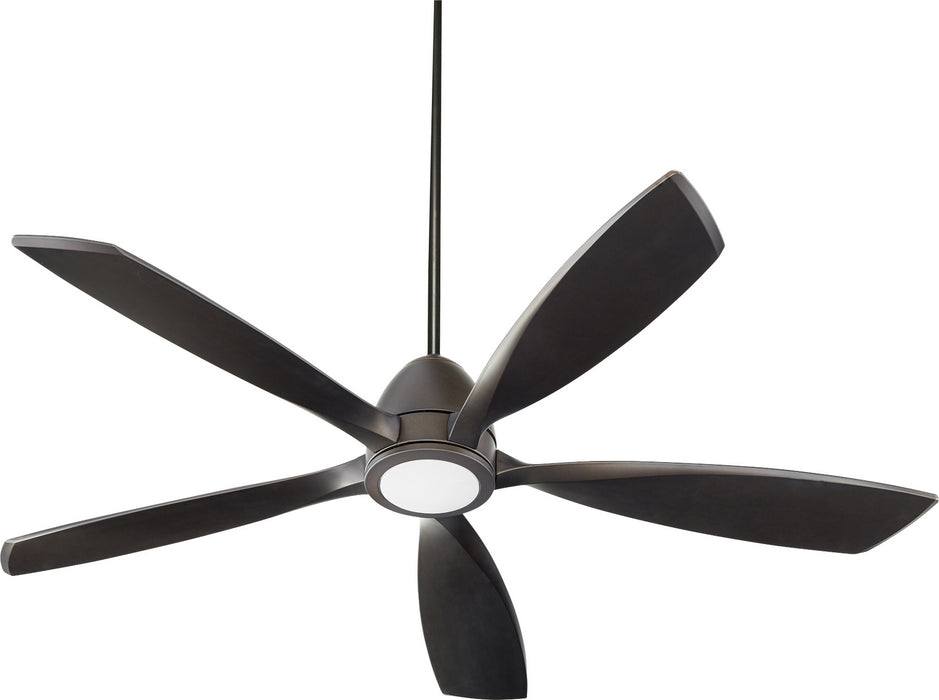 Quorum 66565-86 56" Ceiling Fan, Oiled Bronze