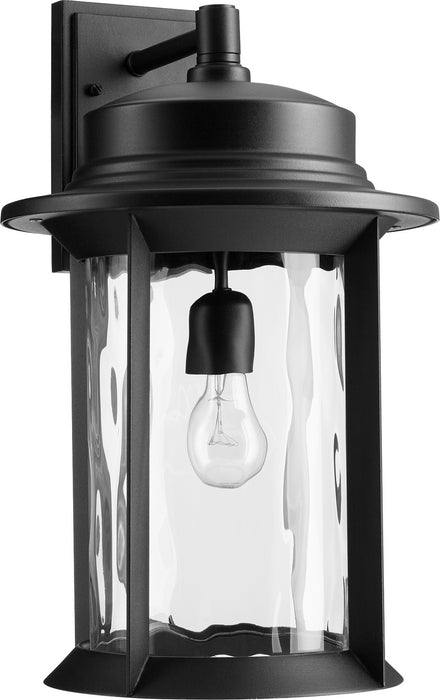 Quorum 7246-11-69 One Light Outdoor Lantern, Textured Black