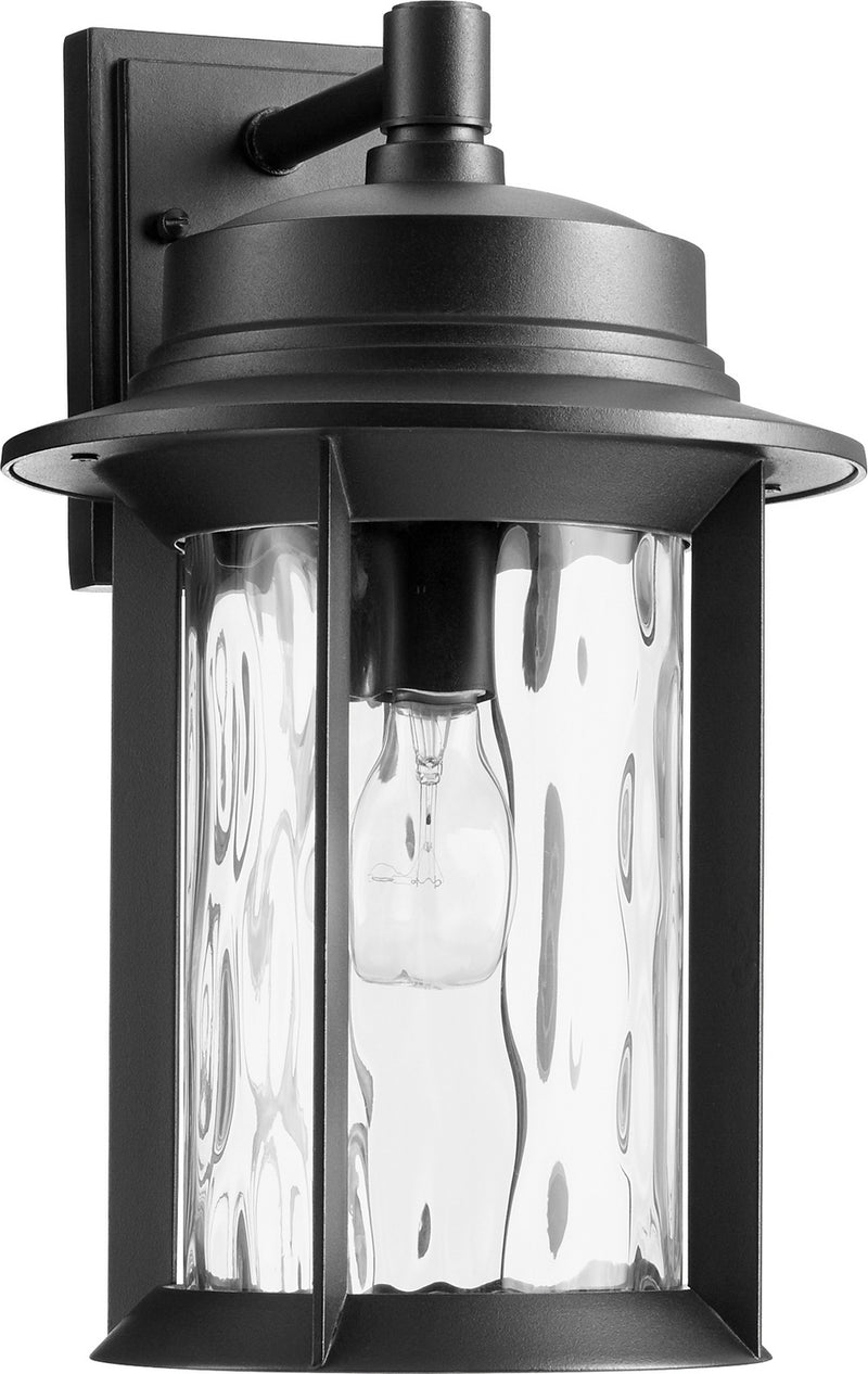 Quorum 7246-9-69 One Light Outdoor Lantern, Textured Black
