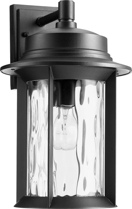 Quorum 7246-9-69 One Light Outdoor Lantern, Textured Black