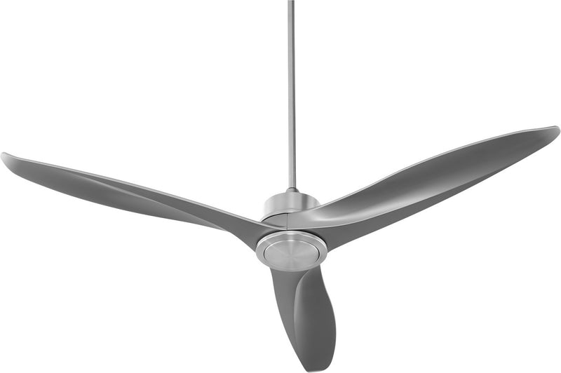 Quorum 74603-65 60"Ceiling Fan, Satin Nickel