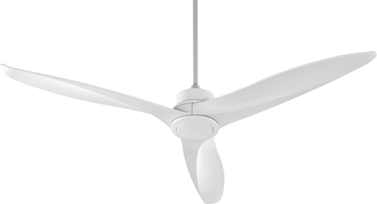 Quorum 74603-8 60" Ceiling Fan, Studio White