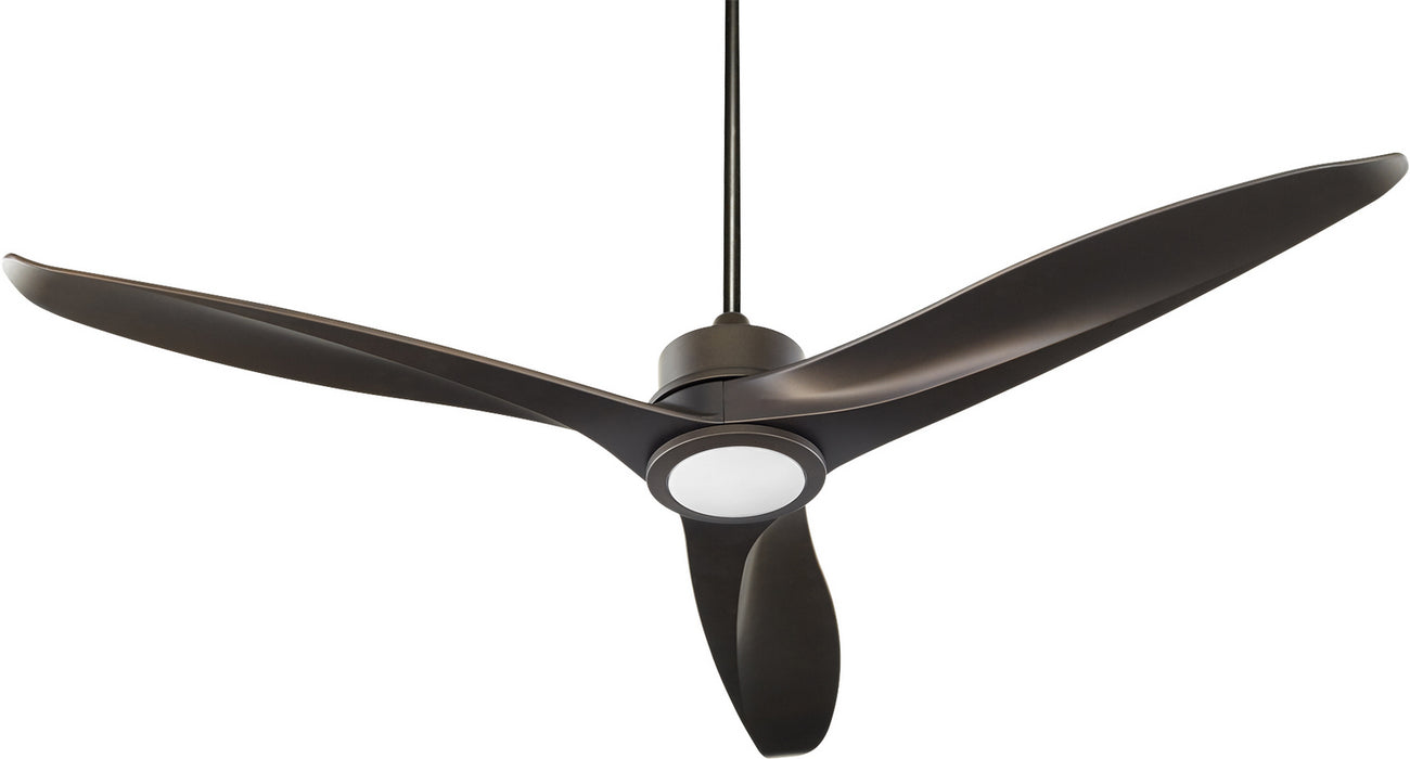 Quorum 74603-86 60" Ceiling Fan, Oiled Bronze