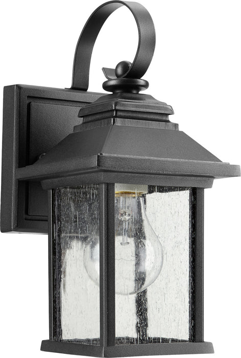 Quorum 7940-5-69 One Light Outdoor Lantern, Textured Black