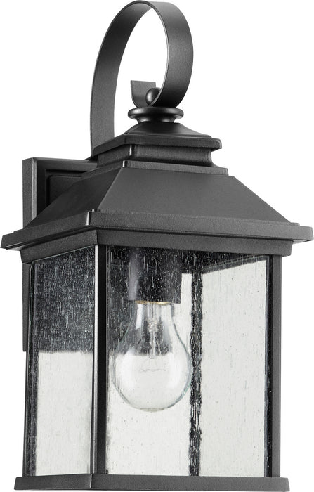 Quorum 7940-7-69 One Light Outdoor Lantern, Textured Black