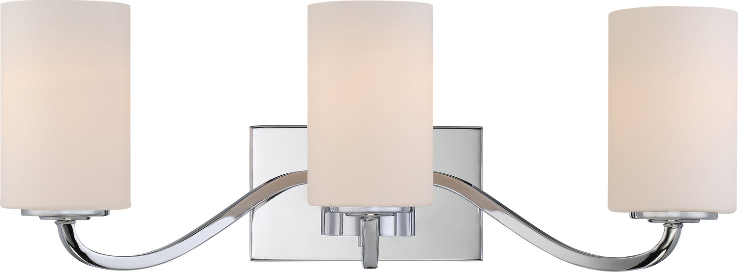 Nuvo Lighting 60-5803 Three Light Vanity, Polished Nickel