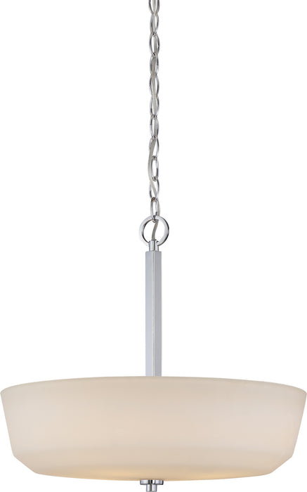Nuvo Lighting 60-5807 Four Light Pendant, Polished Nickel